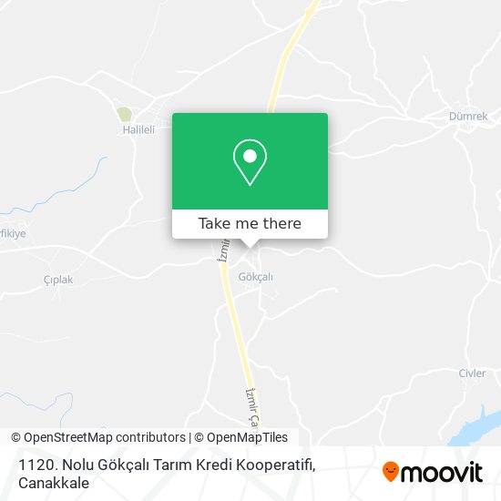 1120. Nolu Gökçalı Tarım Kredi Kooperatifi map