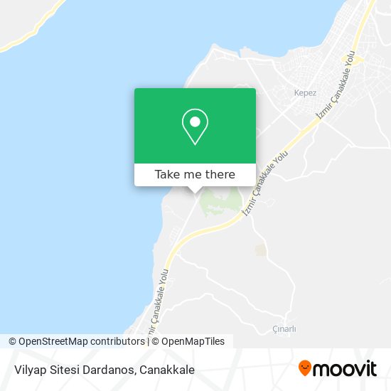 Vilyap Sitesi Dardanos map