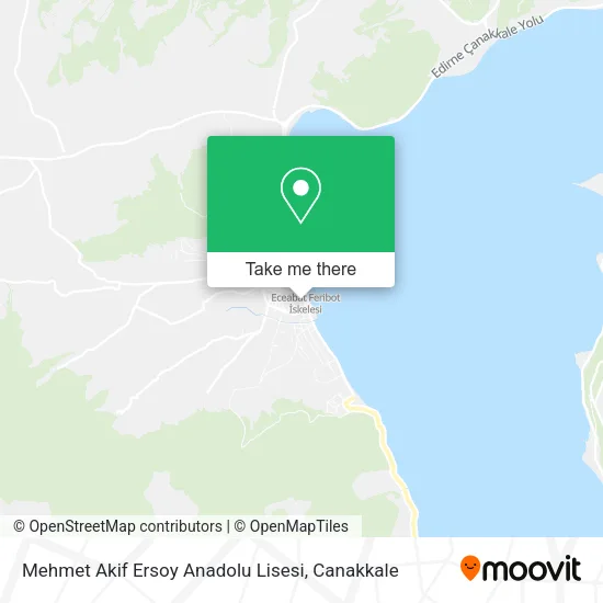 Mehmet Akif Ersoy Anadolu Lisesi map