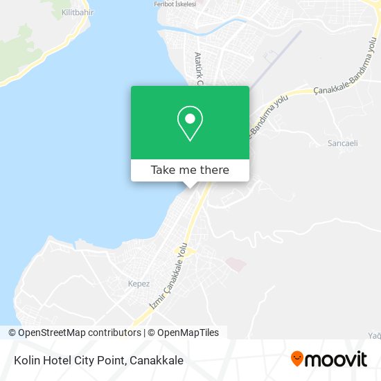 Kolin Hotel City Point map