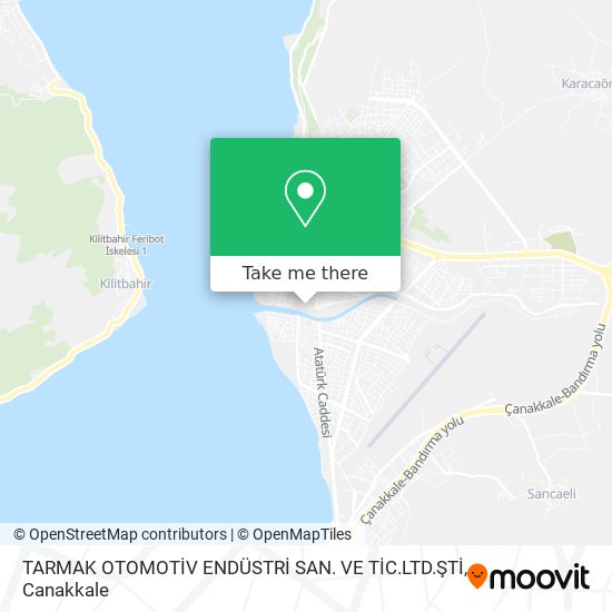 TARMAK OTOMOTİV ENDÜSTRİ SAN. VE TİC.LTD.ŞTİ map