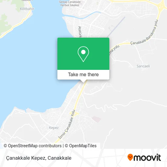 Çanakkale Kepez map