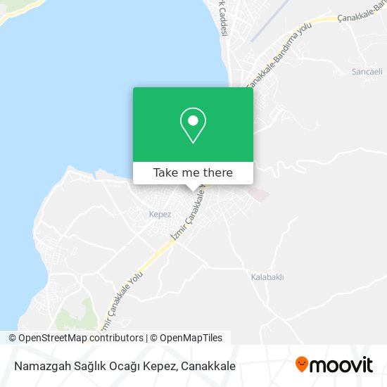 Namazgah Sağlık Ocağı Kepez map