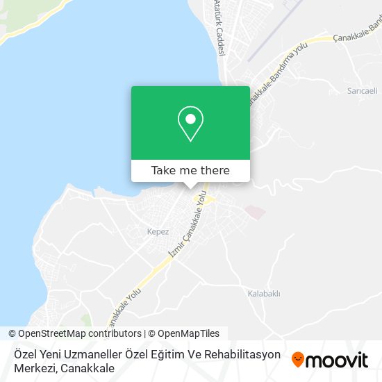Özel Yeni Uzmaneller Özel Eğitim Ve Rehabilitasyon Merkezi map