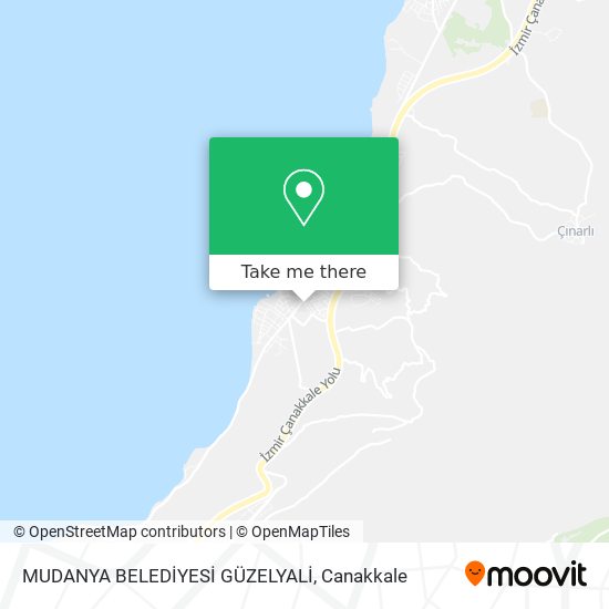 MUDANYA BELEDİYESİ GÜZELYALİ map