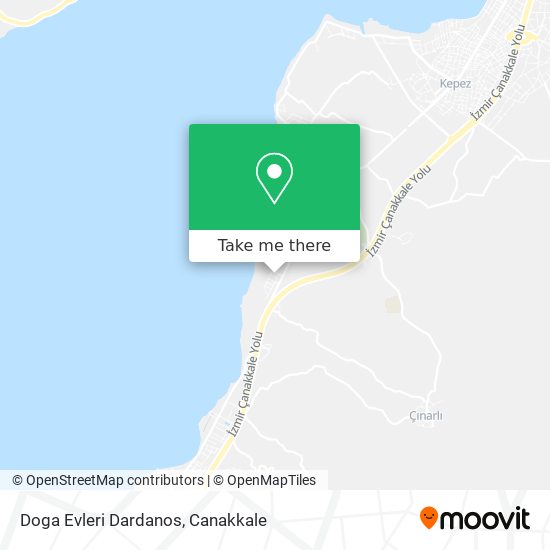 Doga Evleri Dardanos map