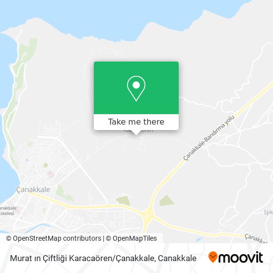 Murat ın Çiftliği Karacaören / Çanakkale map