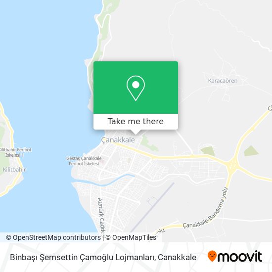 Binbaşı Şemsettin Çamoğlu Lojmanları map