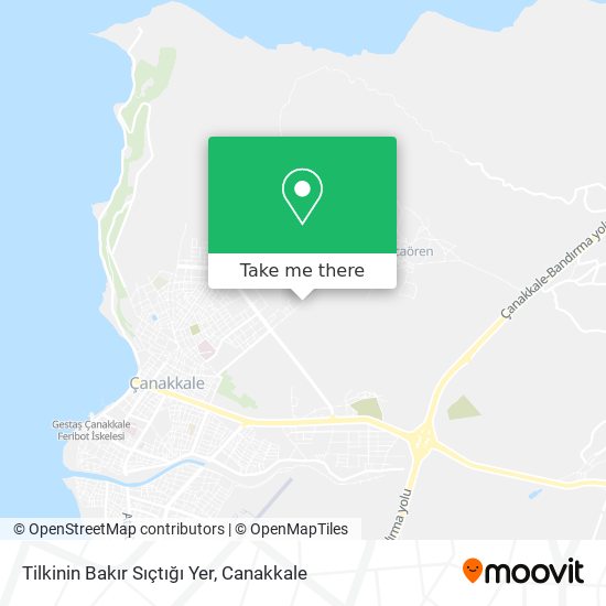 Tilkinin Bakır Sıçtığı Yer map