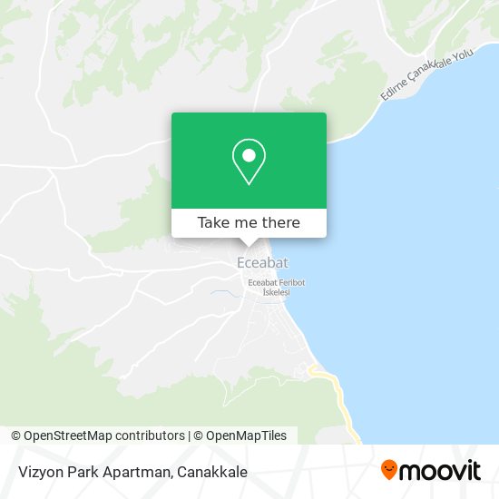 Vizyon Park Apartman map