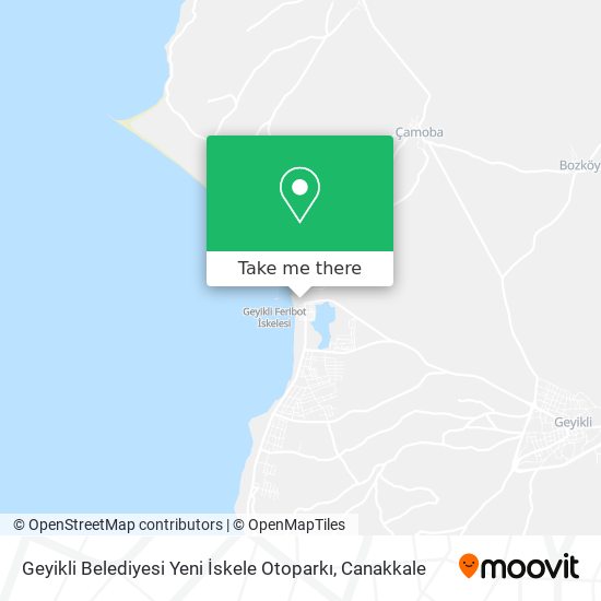 Geyikli Belediyesi Yeni İskele Otoparkı map