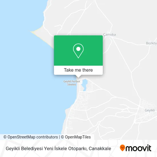 Geyikli Belediyesi Yeni İskele Otoparkı map