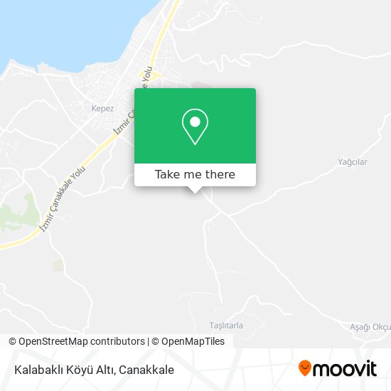 Kalabaklı Köyü Altı map