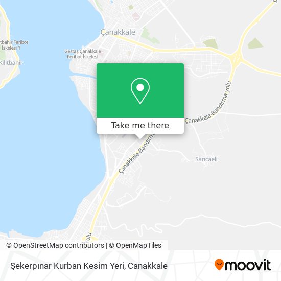 Şekerpınar Kurban Kesim Yeri map