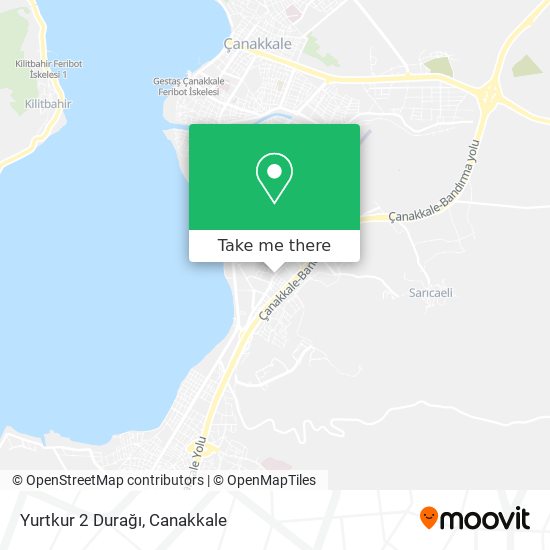 Yurtkur 2 Durağı map