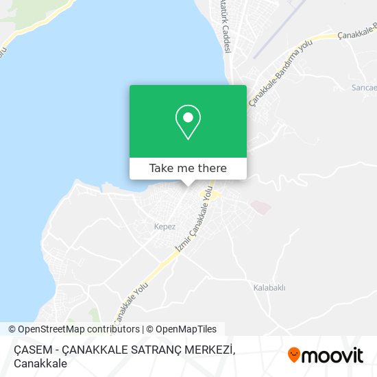 ÇASEM - ÇANAKKALE SATRANÇ MERKEZİ map
