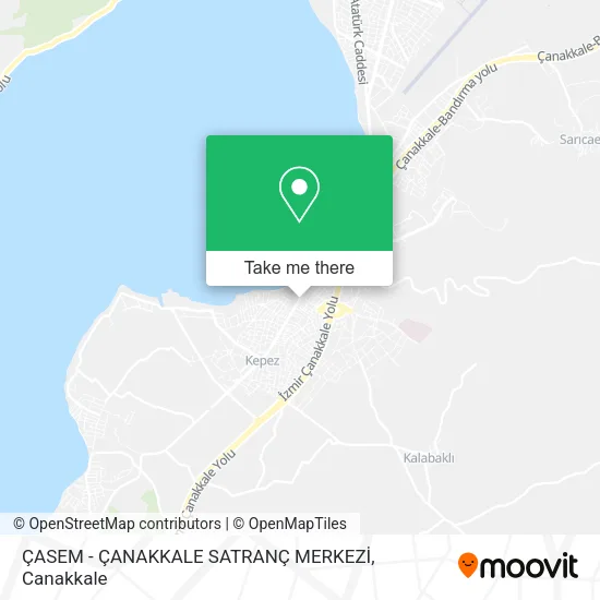 ÇASEM - ÇANAKKALE SATRANÇ MERKEZİ map