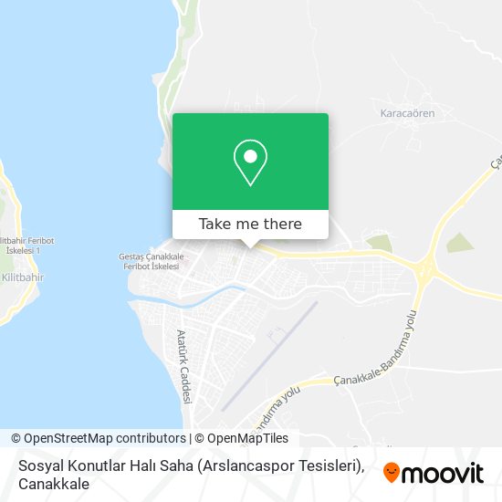 Sosyal Konutlar Halı Saha (Arslancaspor Tesisleri) map