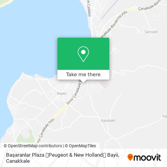 Başaranlar Plaza 🚘Peugeot & New Holland🚜 Bayii map