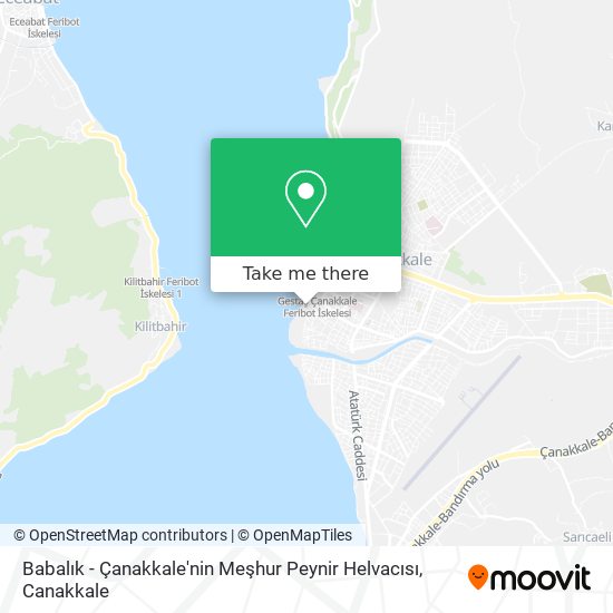 Babalık - Çanakkale'nin Meşhur Peynir Helvacısı map