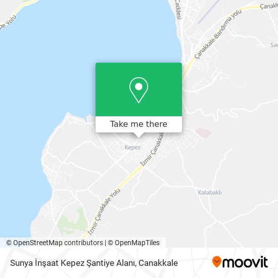 Sunya İnşaat Kepez Şantiye Alanı map