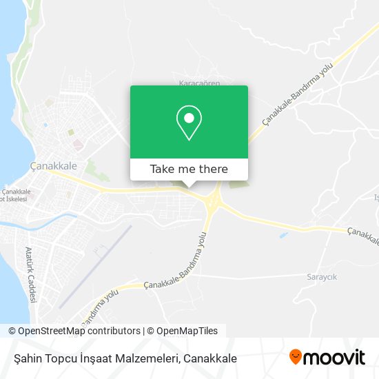 Şahin Topcu İnşaat Malzemeleri map