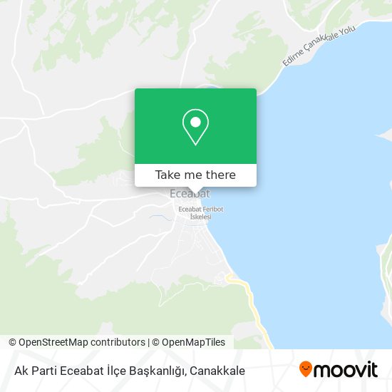 Ak Parti Eceabat İlçe Başkanlığı map