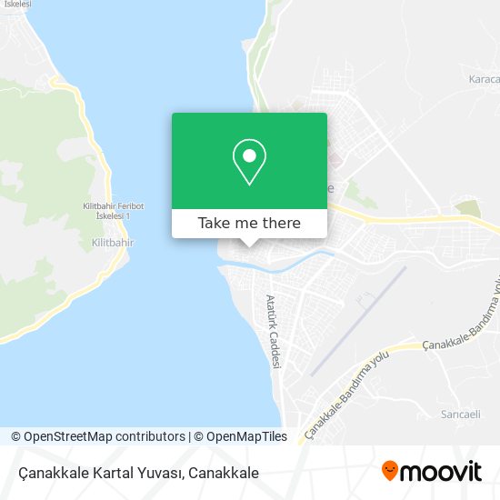 Çanakkale Kartal Yuvası map