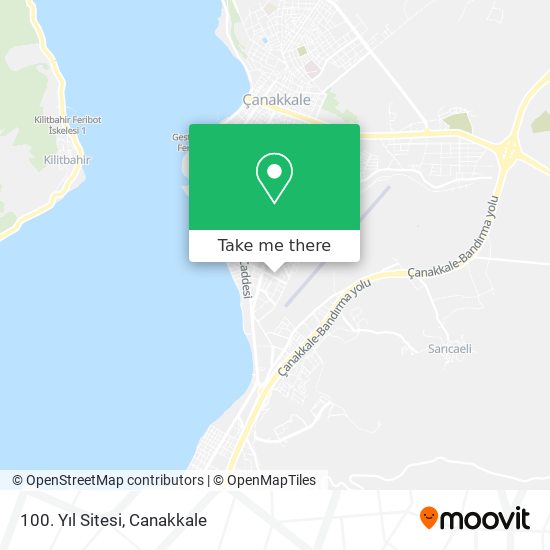 100. Yıl Sitesi map