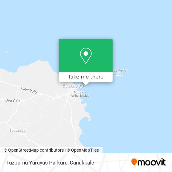 Tuzburnu Yuruyus Parkuru map