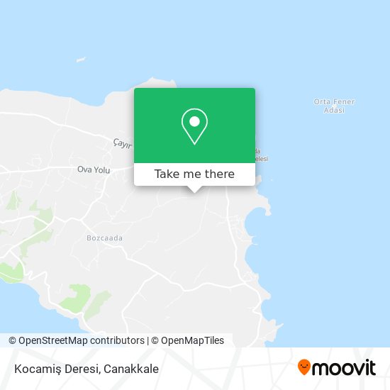 Kocamiş Deresi map