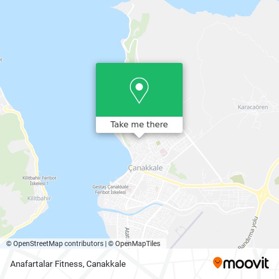 Anafartalar Fitness map