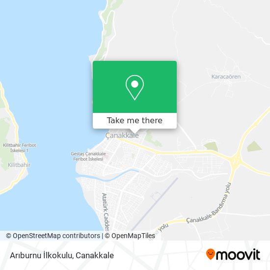 Arıburnu İlkokulu map