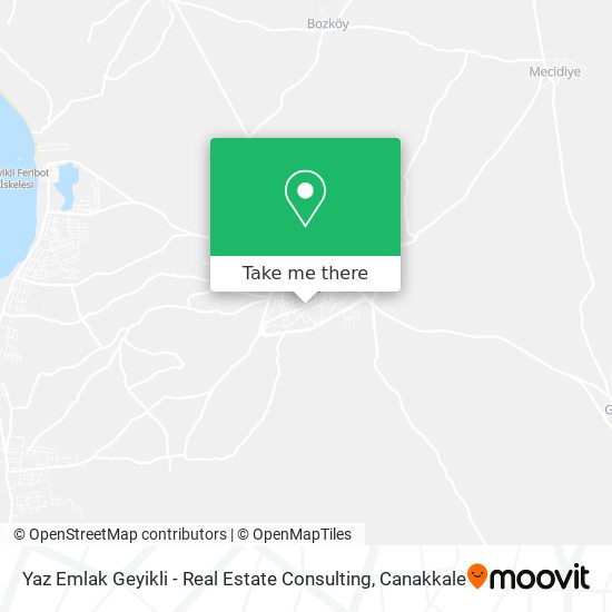 Yaz Emlak Geyikli - Real Estate Consulting map