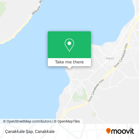Çanakkale Şap map