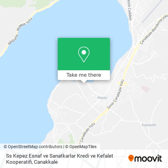 Ss Kepez Esnaf ve Sanatkarlar Kredi ve Kefalet Kooperatifi map