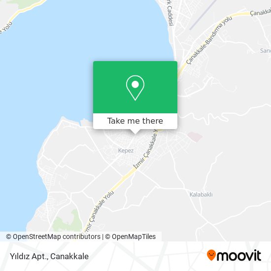 Yıldız Apt. map