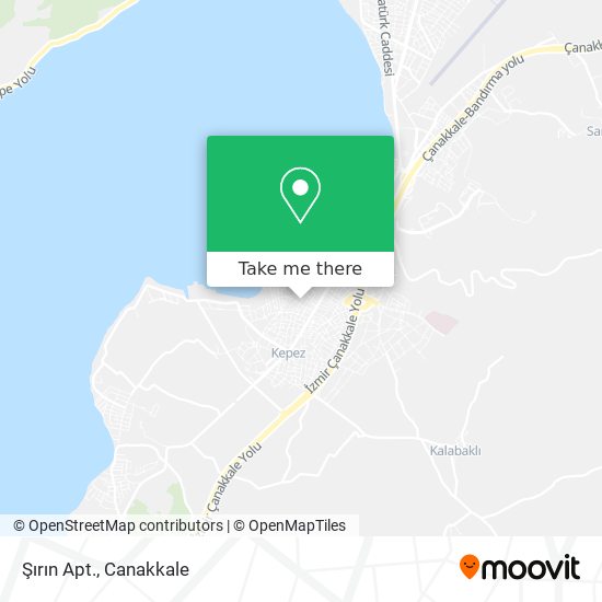 Şırın Apt. map