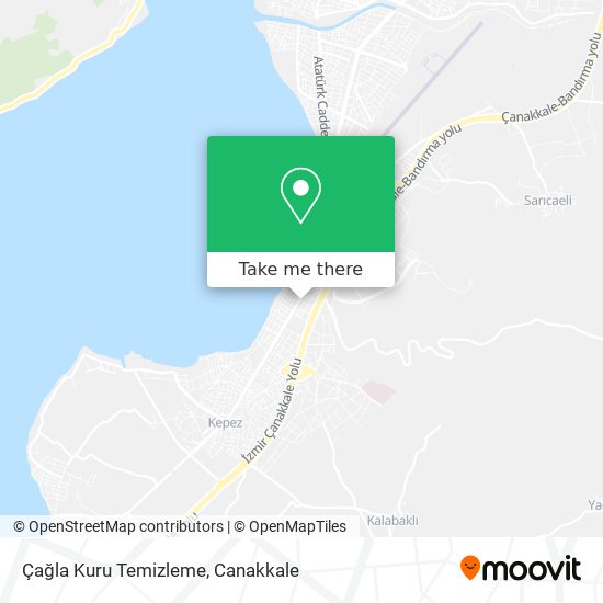 Çağla Kuru Temizleme map