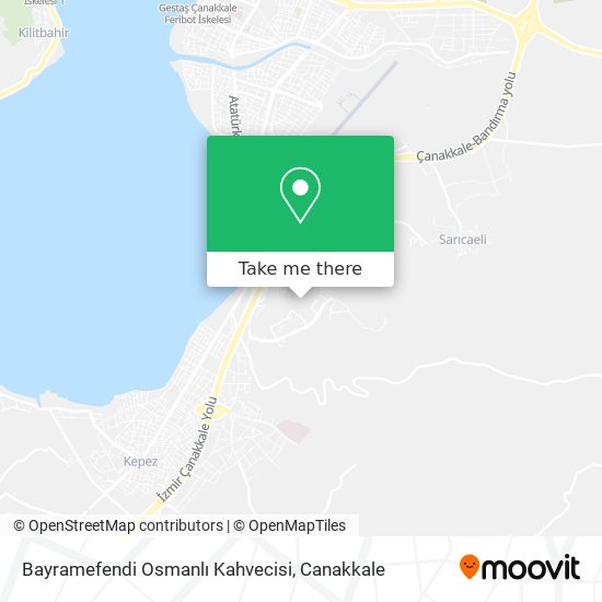 Bayramefendi Osmanlı Kahvecisi map