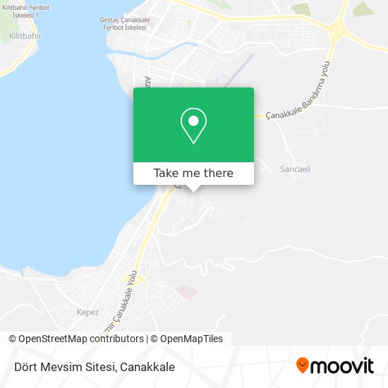 Dört Mevsim Sitesi map