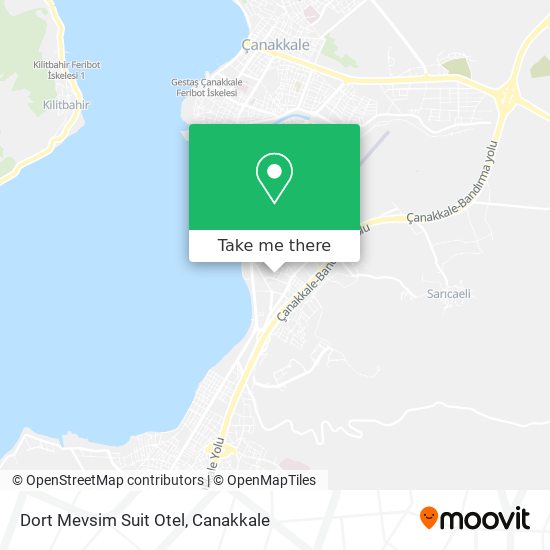 Dort Mevsim Suit Otel map