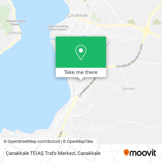 Çanakkale TEİAŞ Trafo Merkezi map