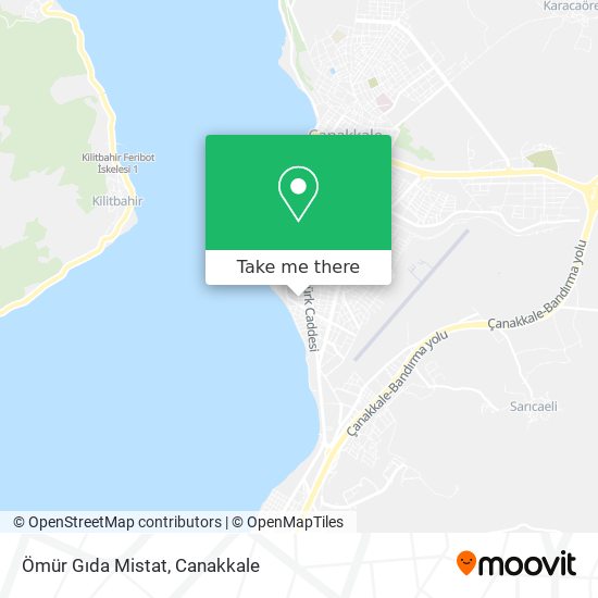 Ömür Gıda Mistat map