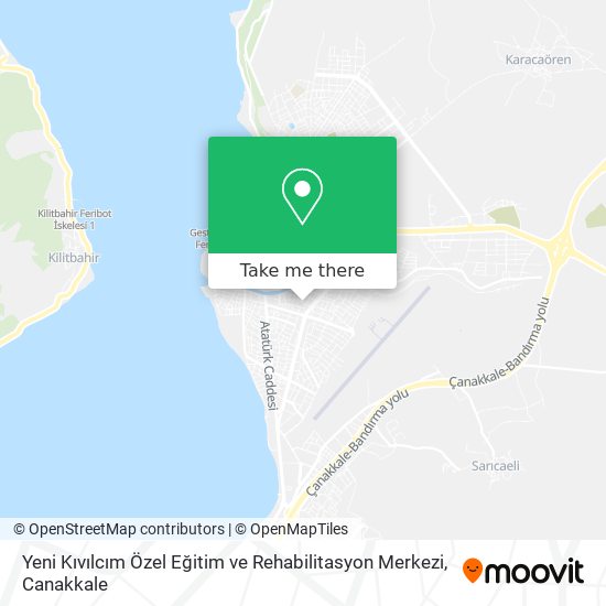Yeni Kıvılcım Özel Eğitim ve Rehabilitasyon Merkezi map