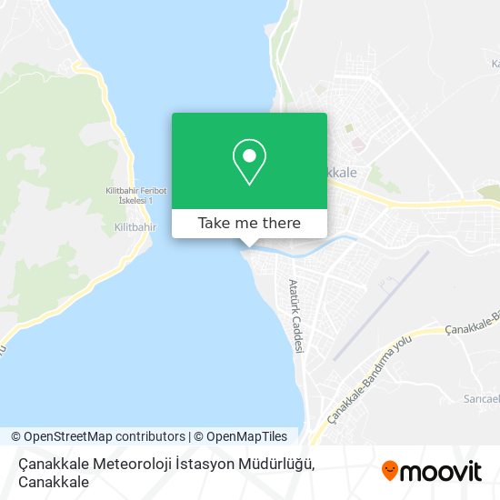 Çanakkale Meteoroloji İstasyon Müdürlüğü map