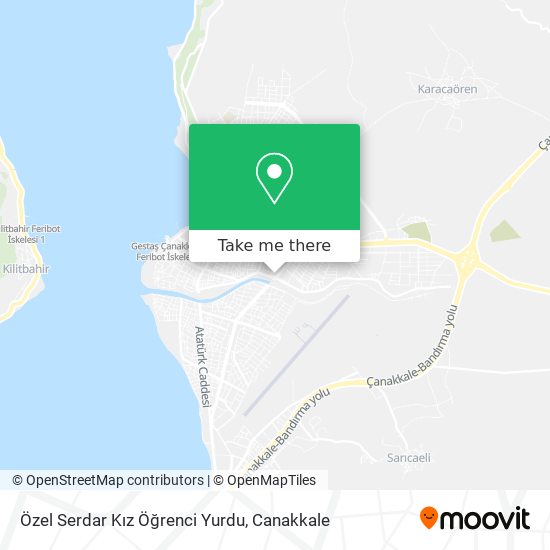 Özel Serdar Kız Öğrenci Yurdu map