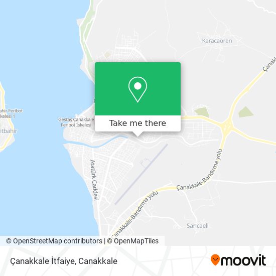 Çanakkale İtfaiye map