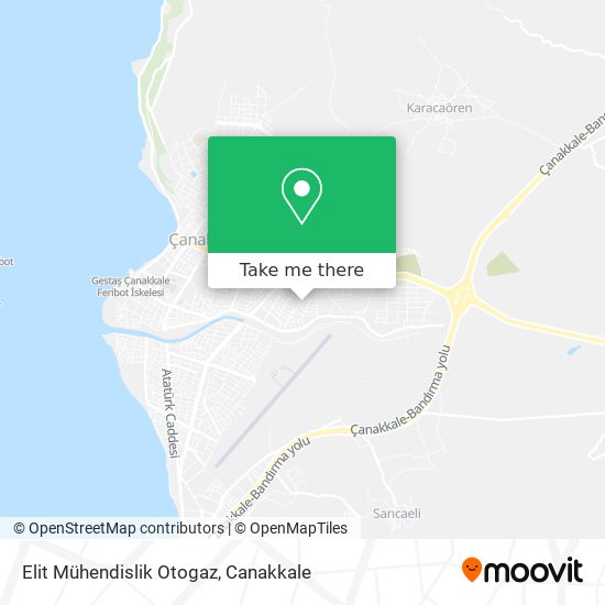 Elit Mühendislik Otogaz map