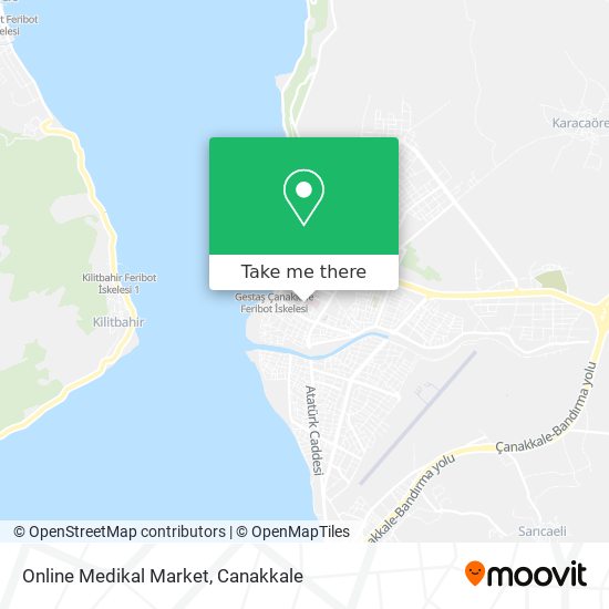 Online Medikal Market map